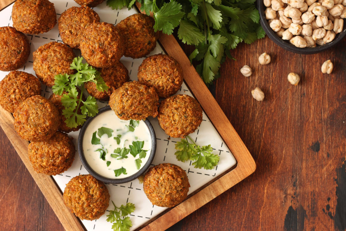 Falafel di ceci al cumino