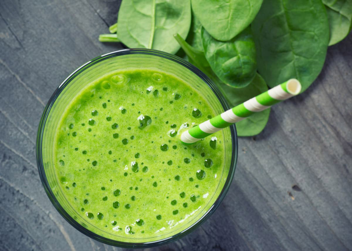 Frullato verde alla maca