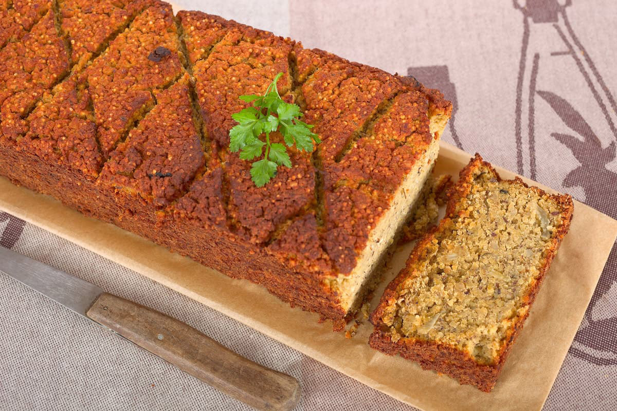 Polpettone vegan di Ceci