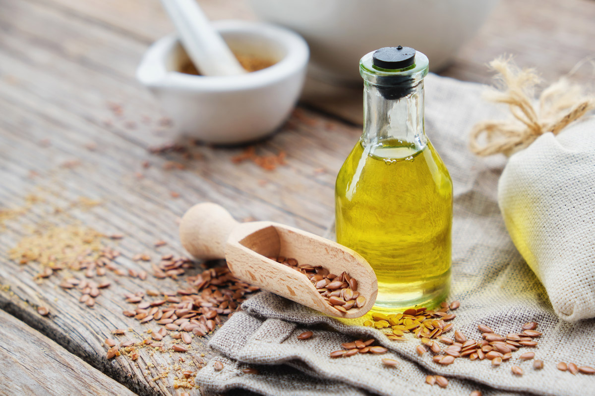 Olio di lino in cucina
