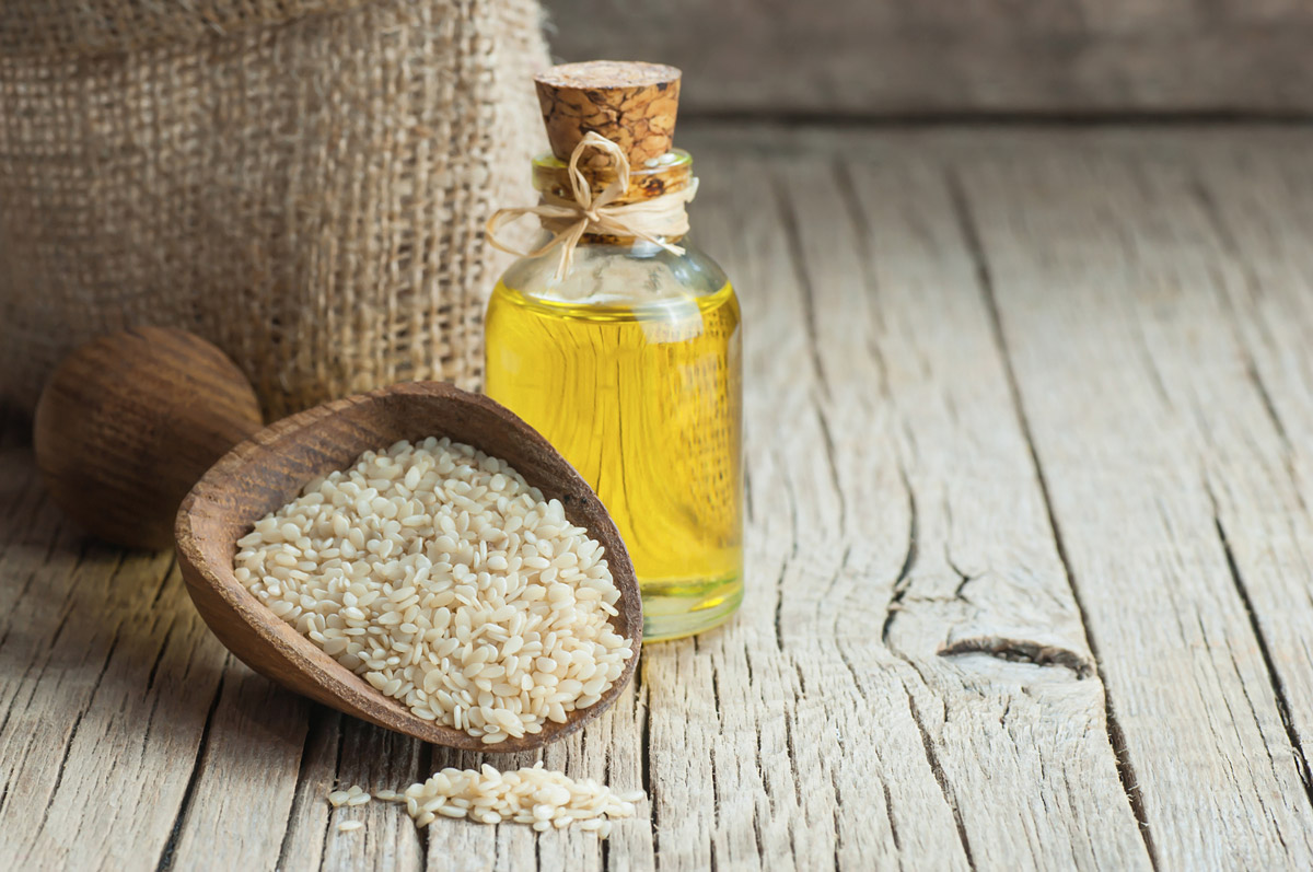 Olio di sesamo in cucina