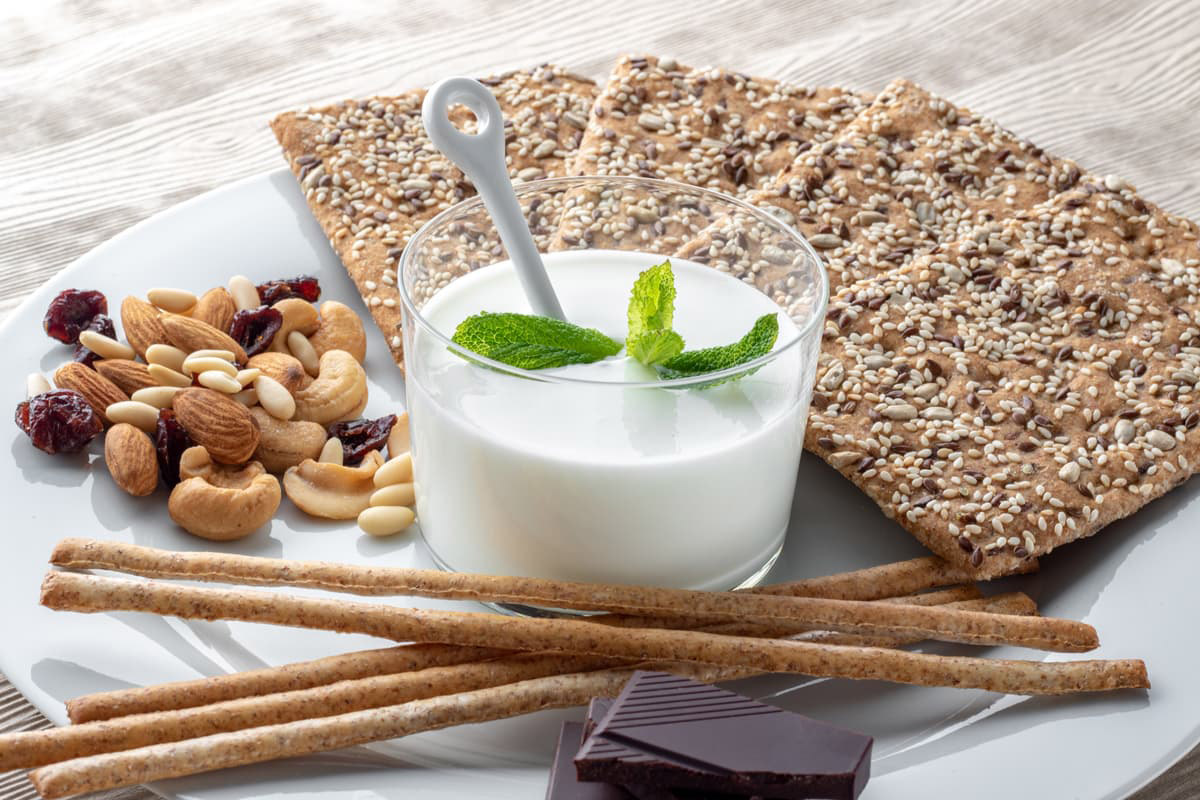 Il kefir a tavola