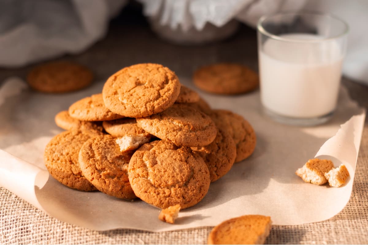 Biscotti in padella ai legumi