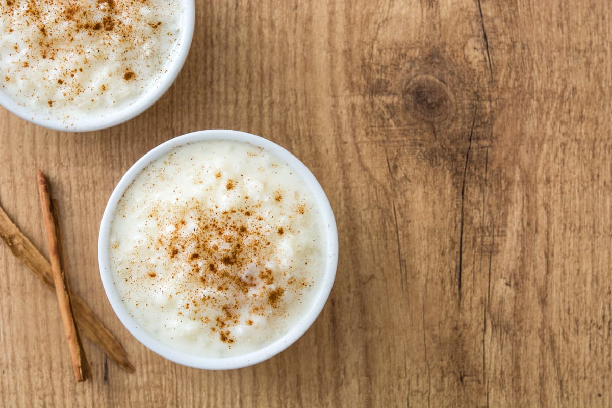 Budino di riso e quinoa al cocco