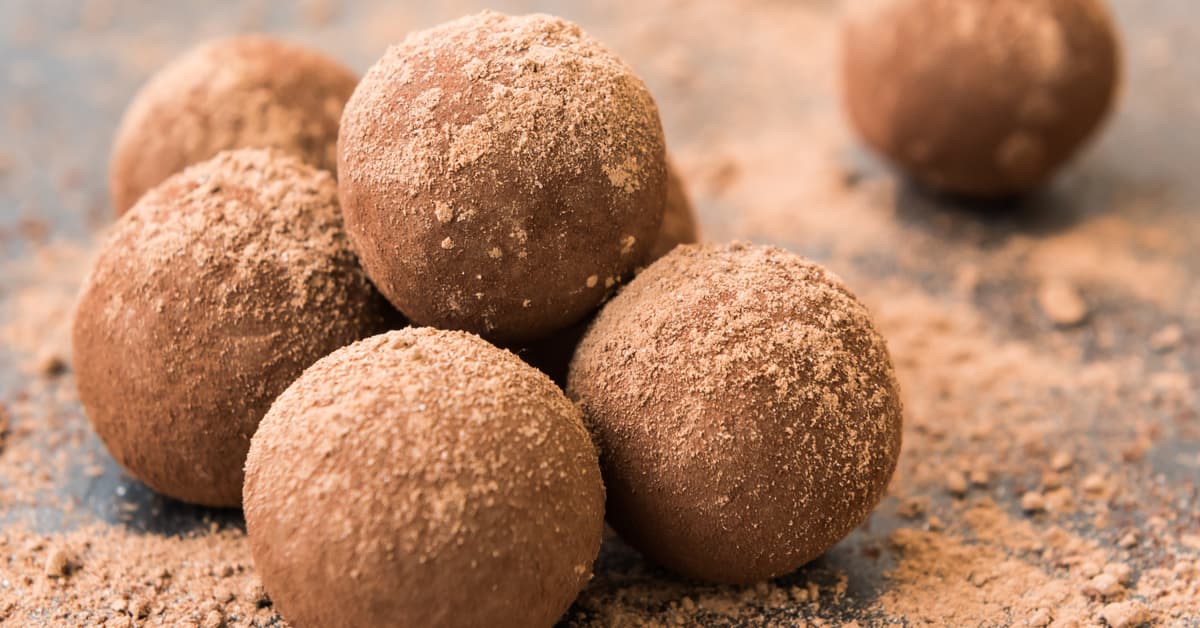 Energy balls al cioccolato