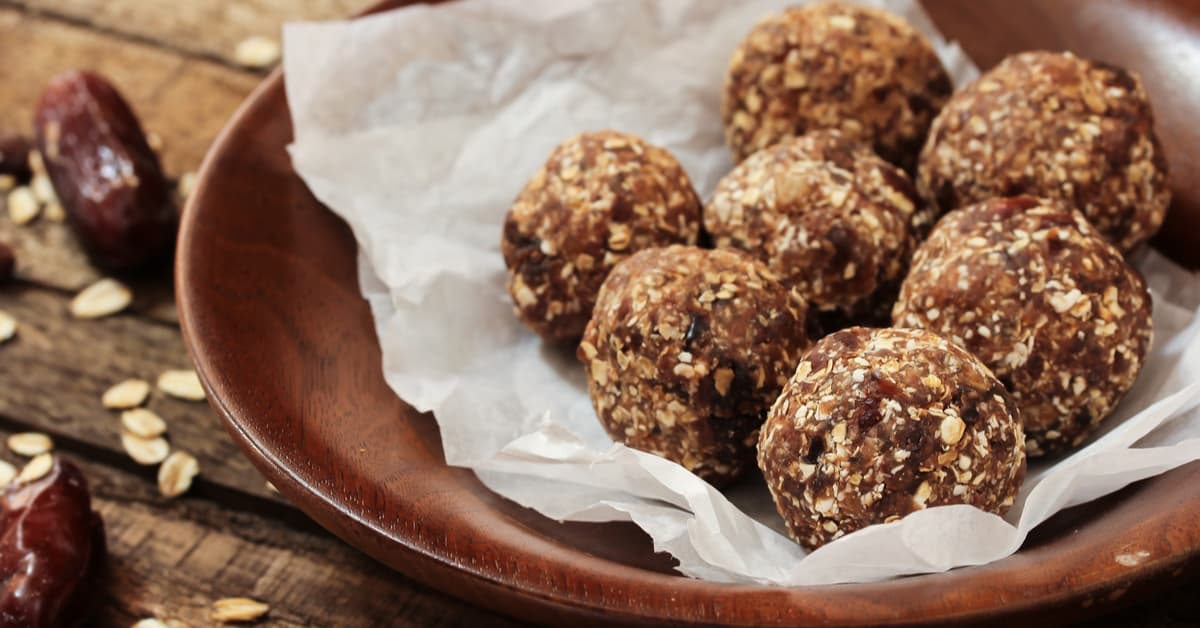 Energy balls datteri e avena