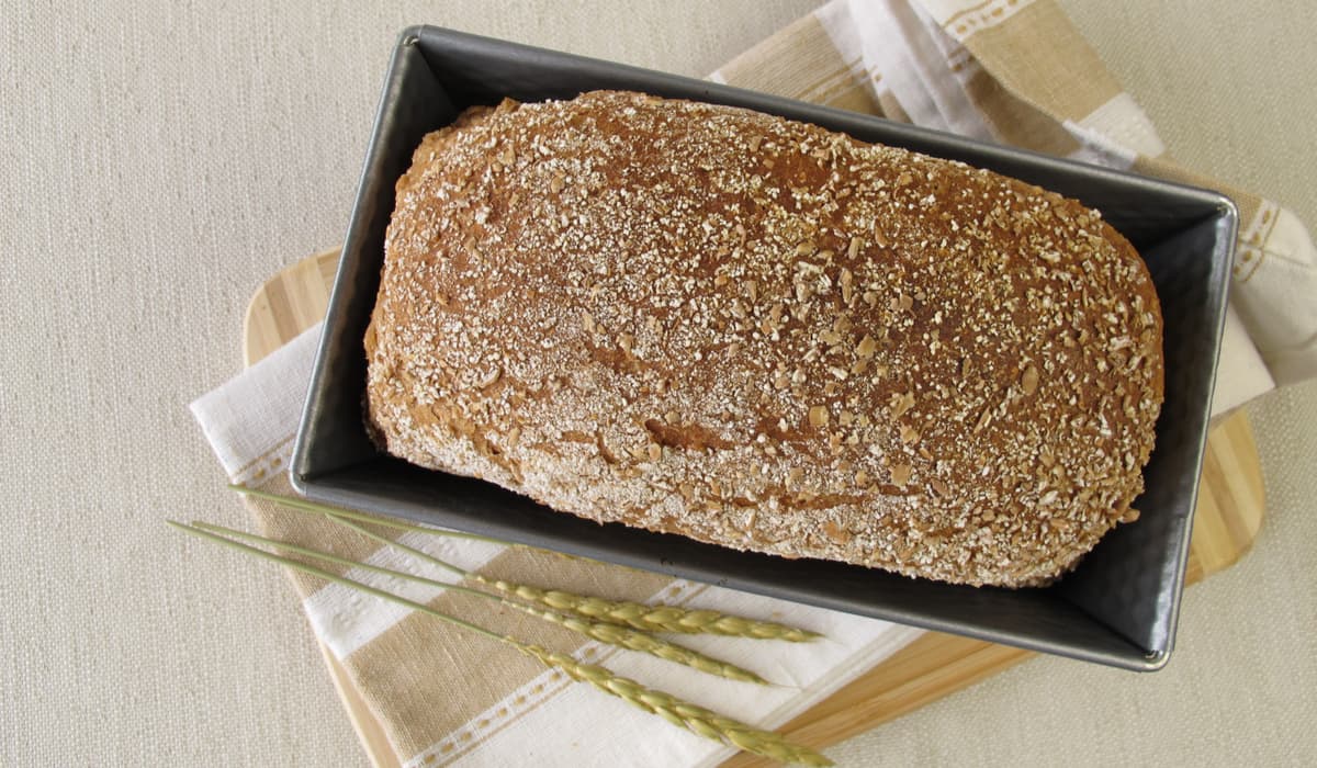 Pan bauletto con farina integrale