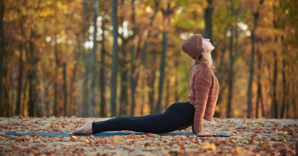 Yoga in autunno
