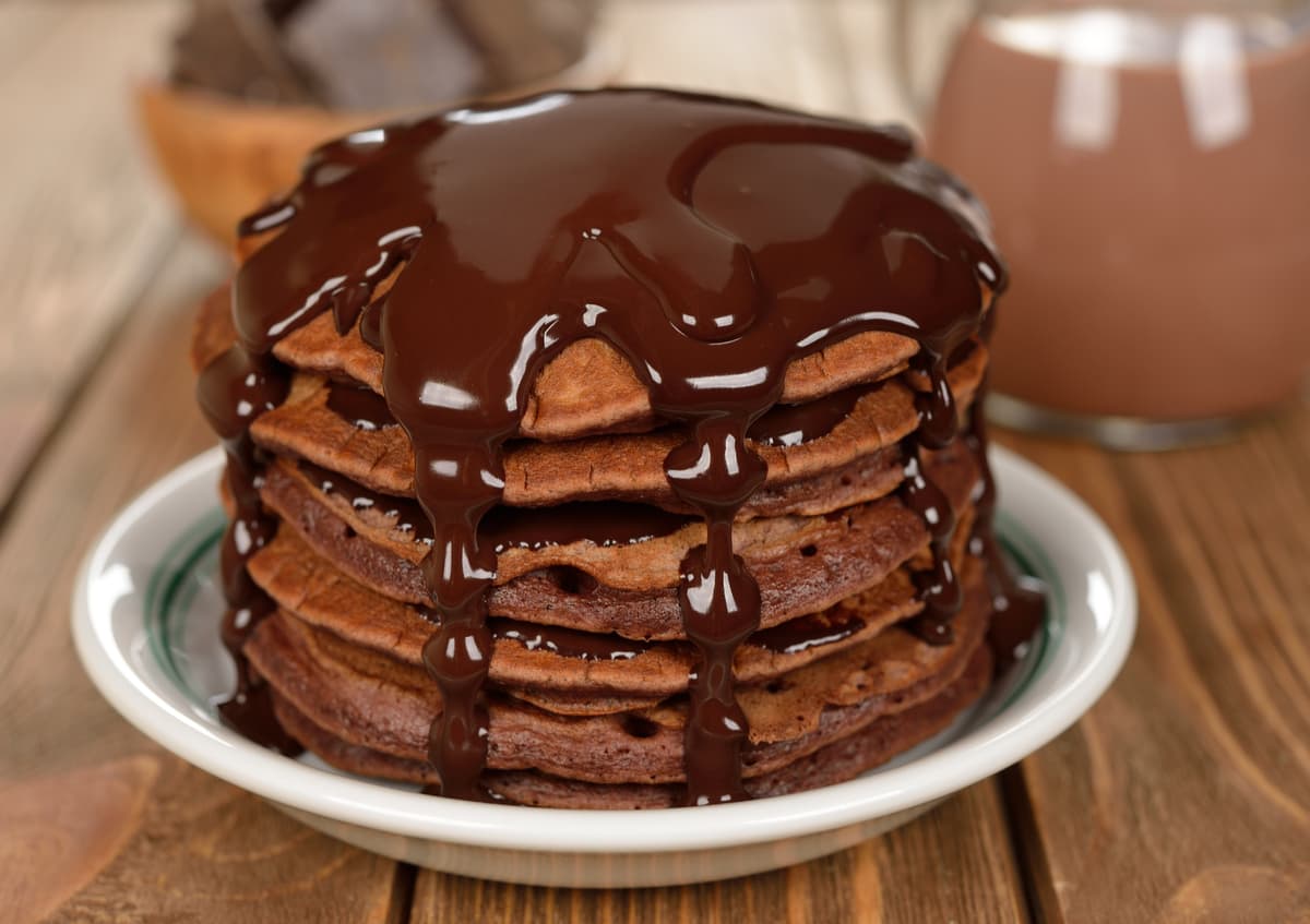 Pancake al cioccolato