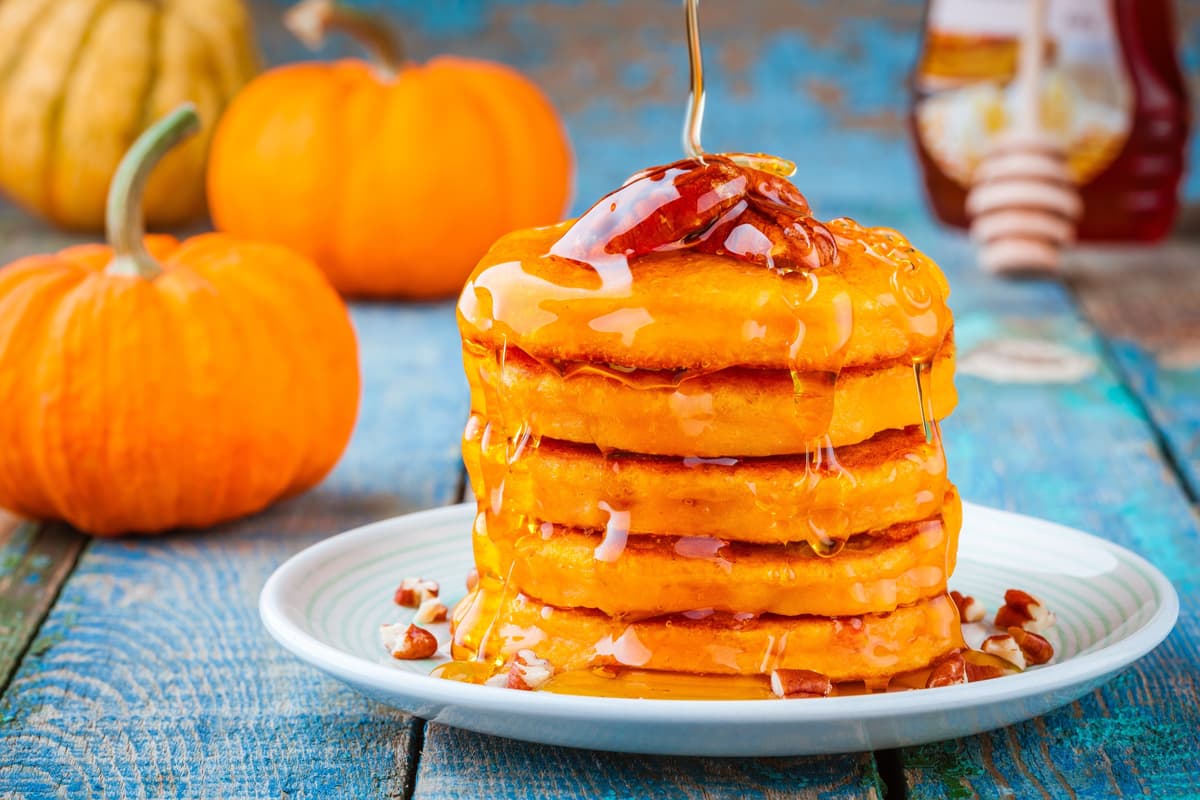 Pancake alla zucca