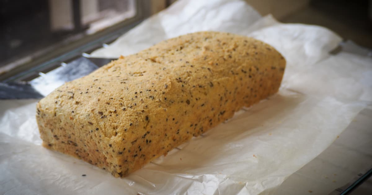 Pane chetogenico senza psillio