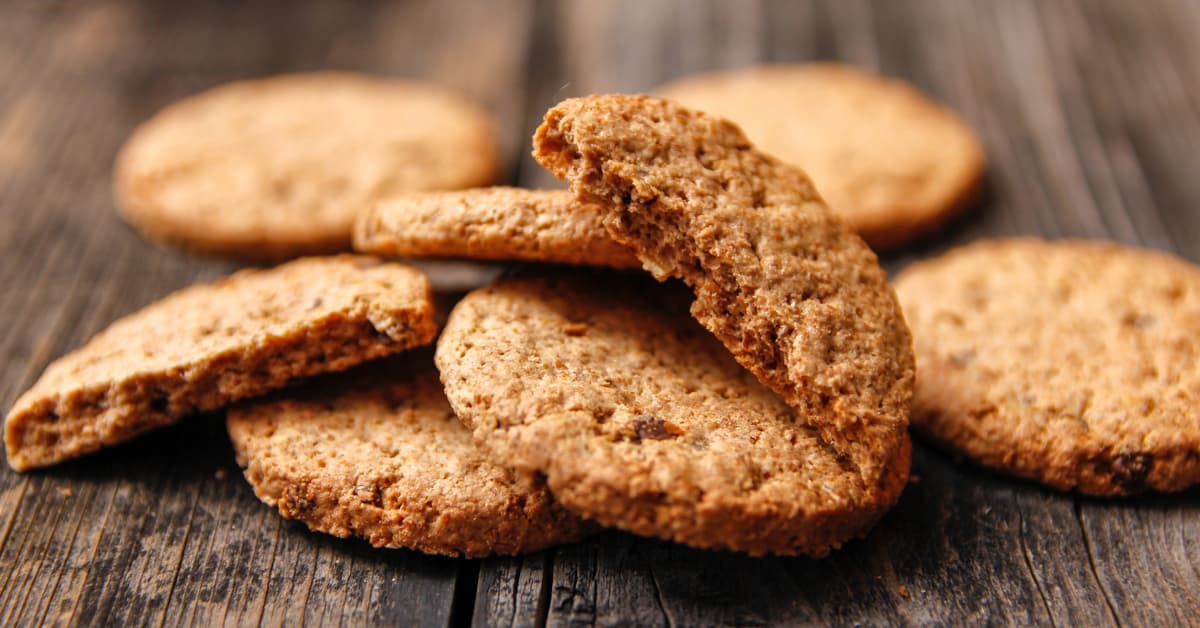 Biscotti con semi di psillio