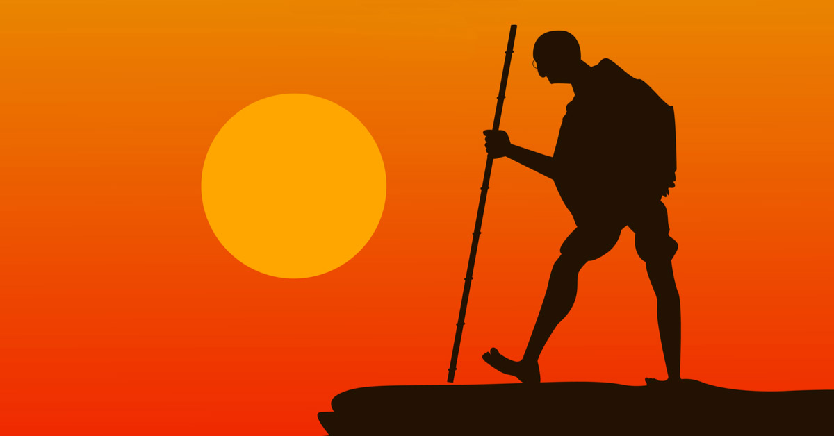 Il cammino di Gandhi