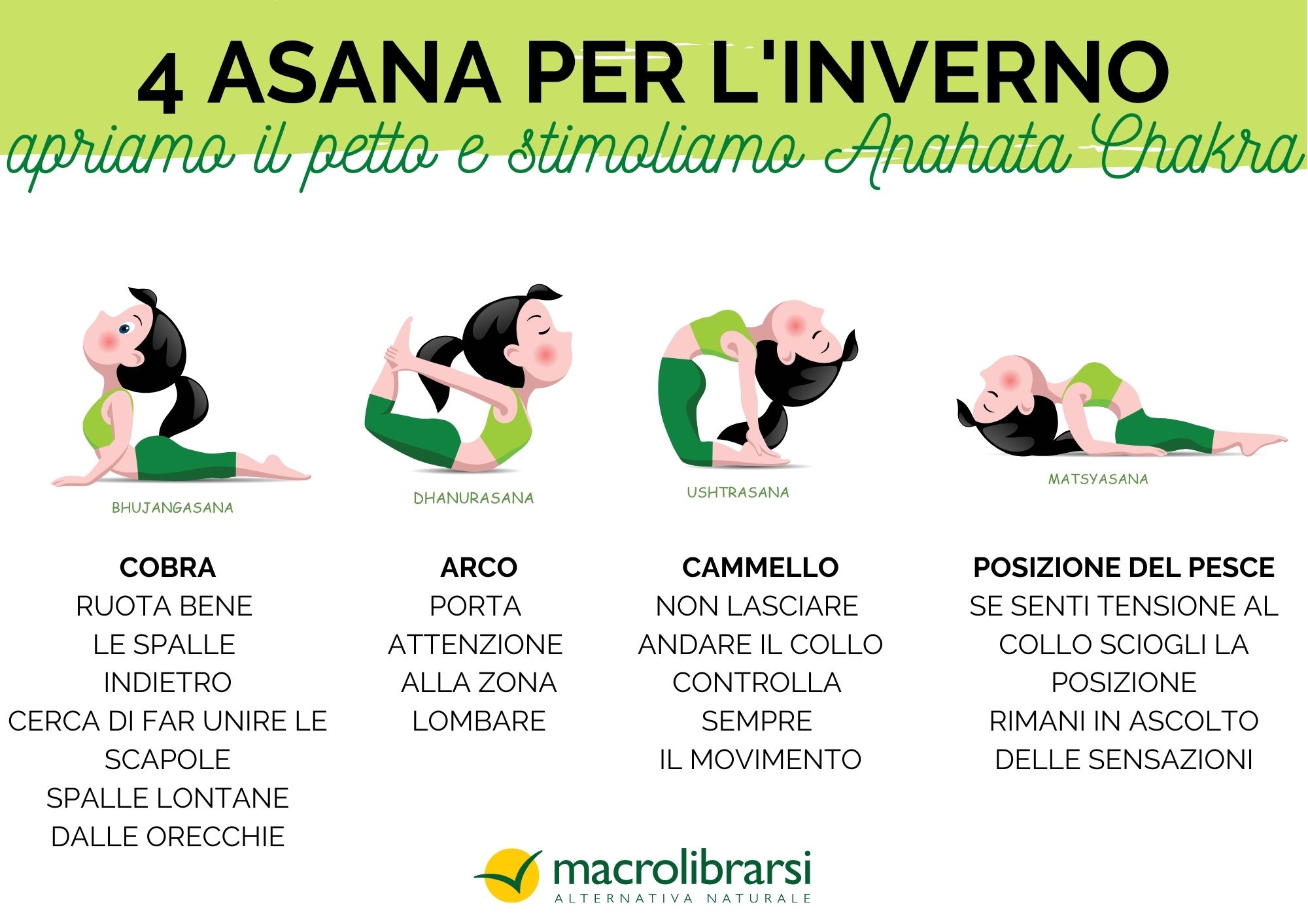 yoga asana per l'inverno