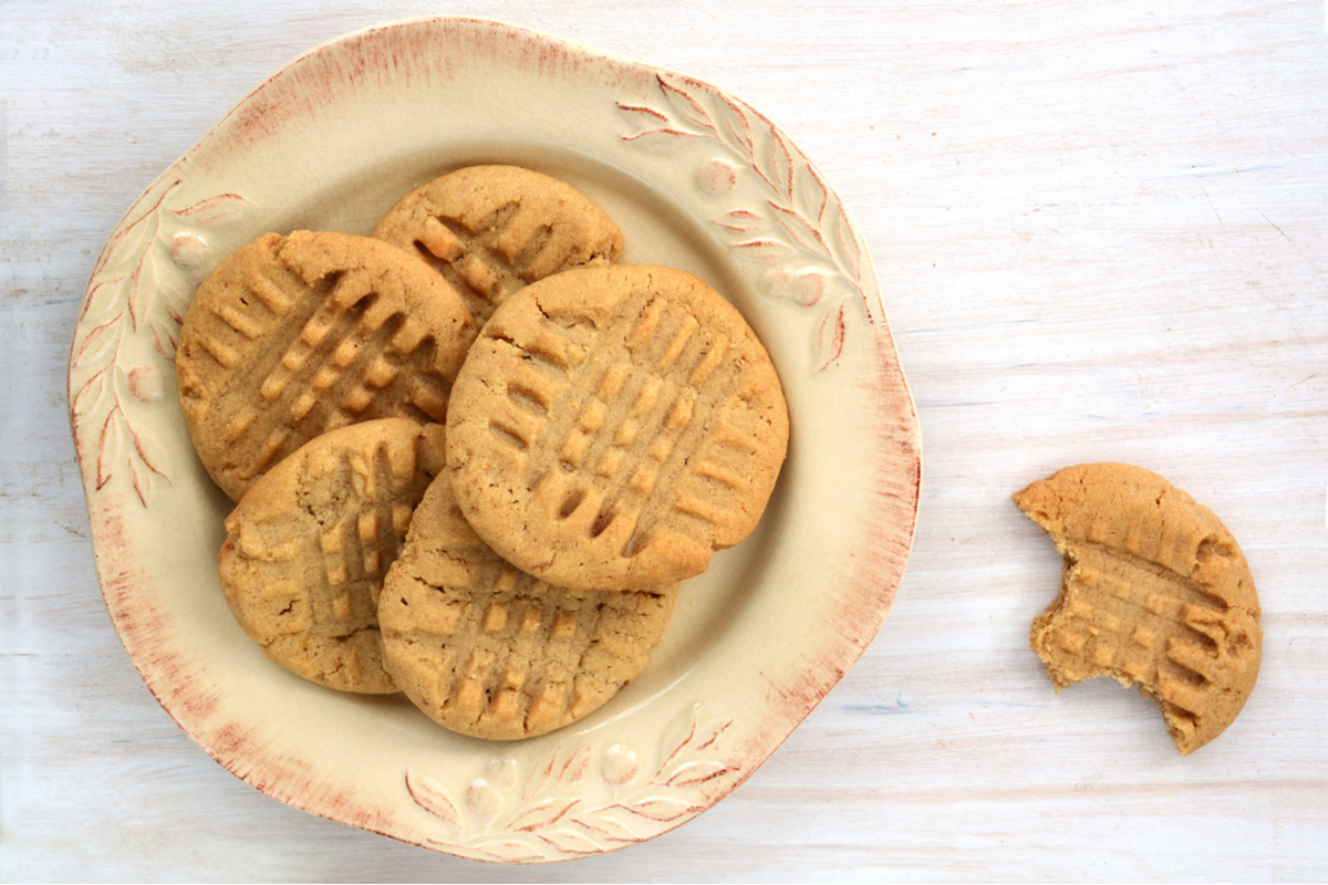 Biscotti al burro di arachidi e miele