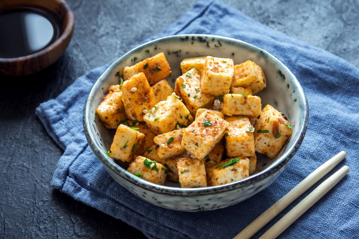 Tofu in tempura