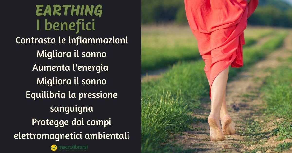 Camminare a piedi nudi aiuta ad alleviare le infiammazioni che possono facilitare malattie croniche