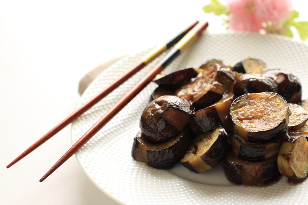 Melanzane con miso cotte in padella