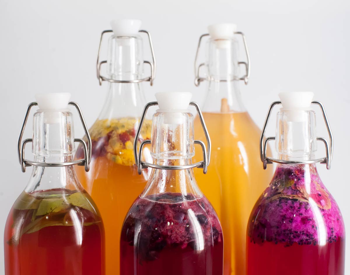 Kefir d'acqua aromatizzato