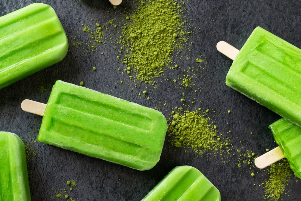 Gelato al te matcha