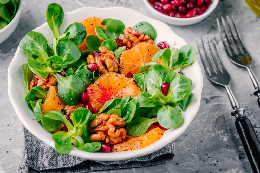 Insalata di spinaci e agrumi