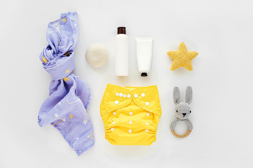 Pannolini lavabili ed eco-cosmesi per bambini
