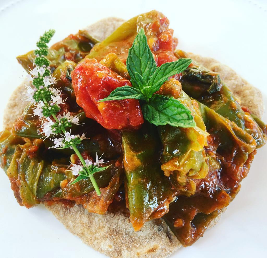 Piadina con farina semintegrale