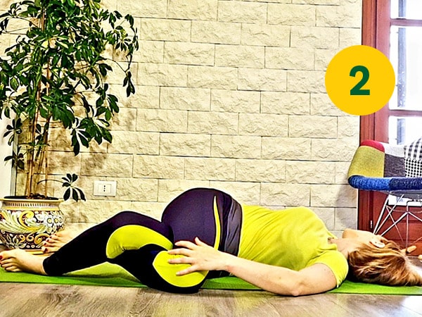 Supine Eagle Twist