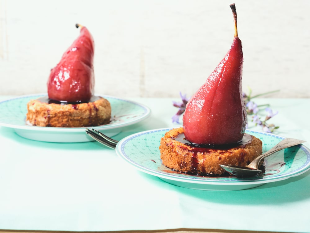 Crostini di polenta taragna con pere