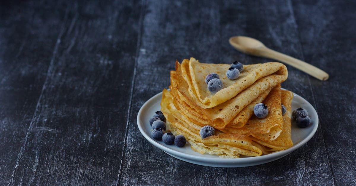 Crepes con farina di farro