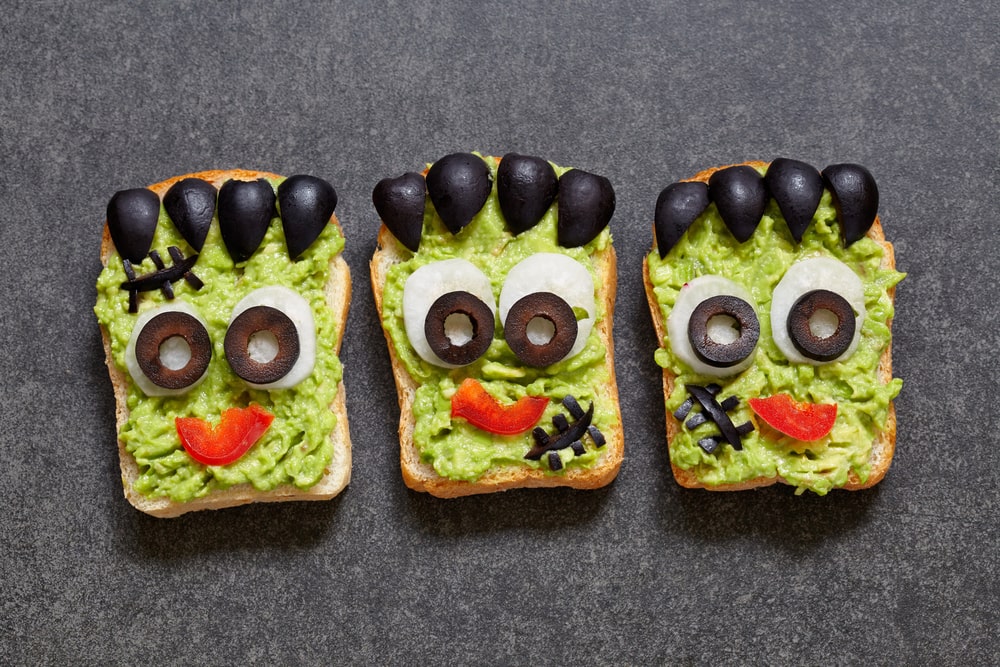 Frankenstein toast