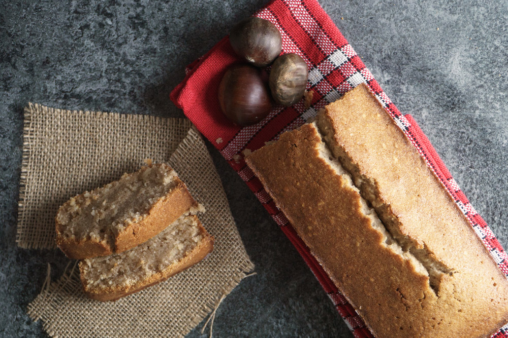 Pane con farina di castagne