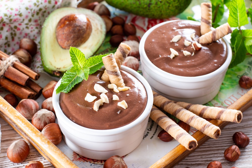 Budino di avocado e cacao
