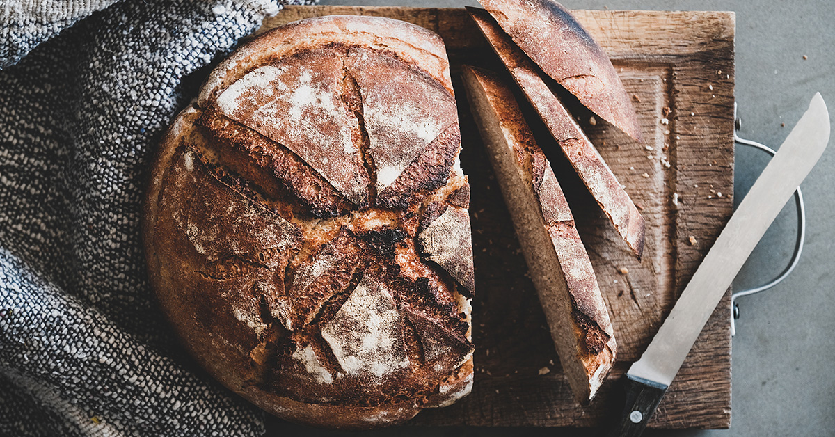 Pane fatto in casa con lievito madre
