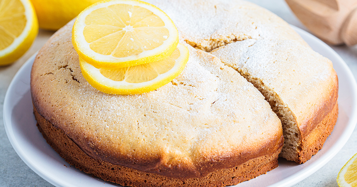 Torta agli agrumi con sciroppo d'agave