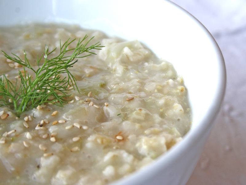 Orzotto e ceci