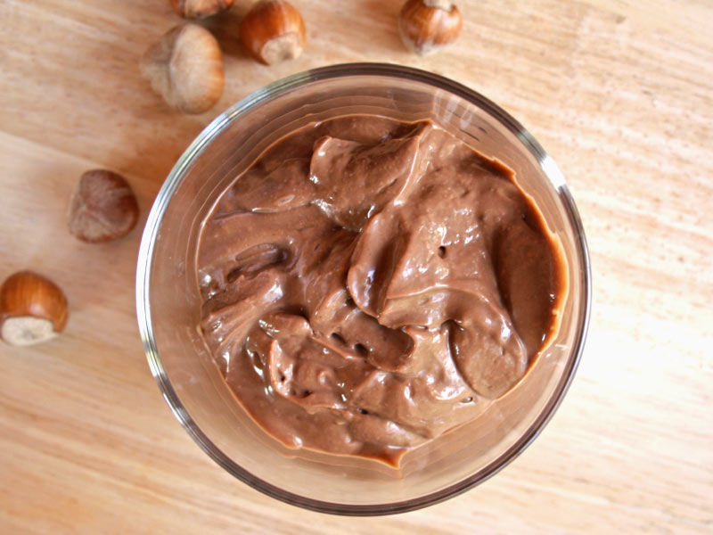 Crema di azuki e castagne