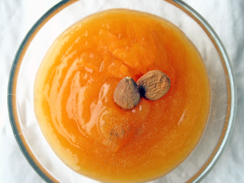 Mousse carote e mandorle