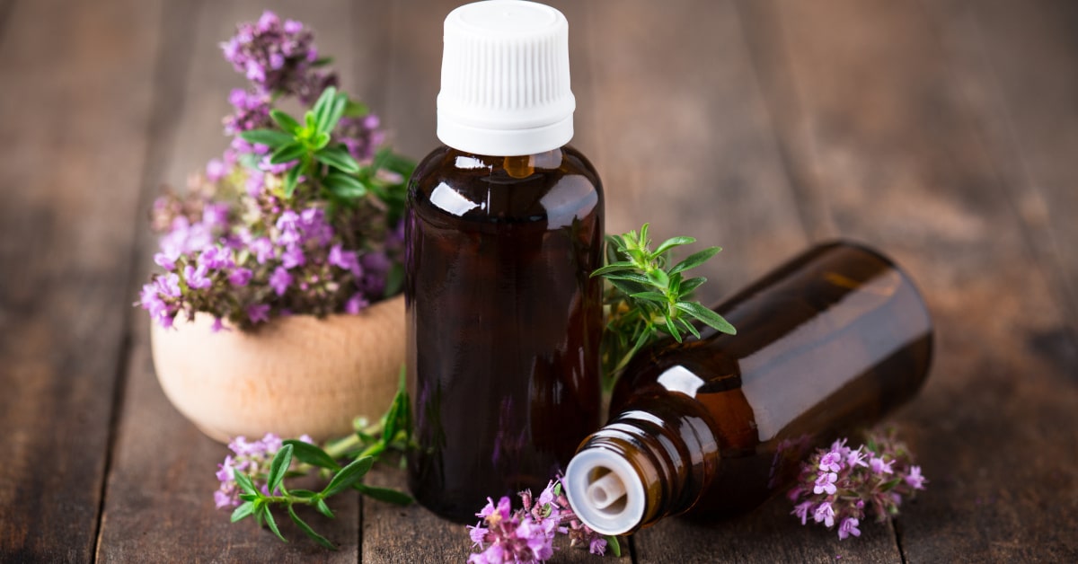 L'olio essenziale di Timo può essere utilizzato nei casi di cistite semplice