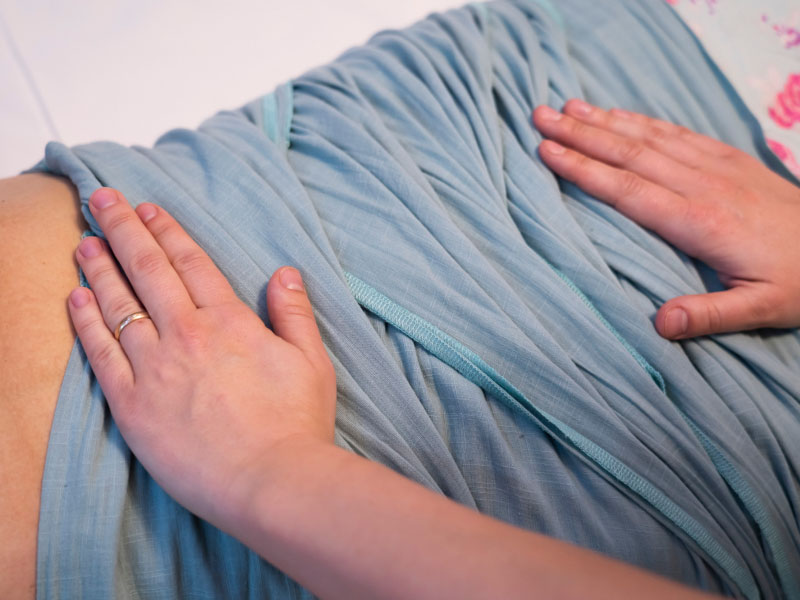 Tecnica del rebozo eseguita da un'esperta