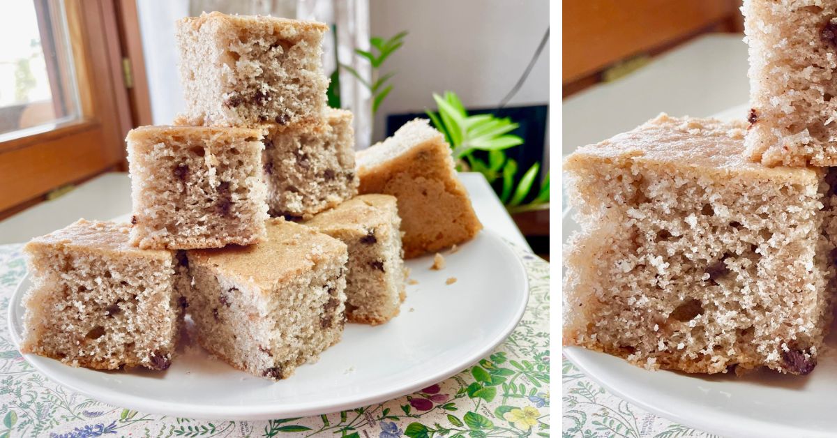 La torta al grano saraceno vegan è una merenda gustosa per adulti e bambini