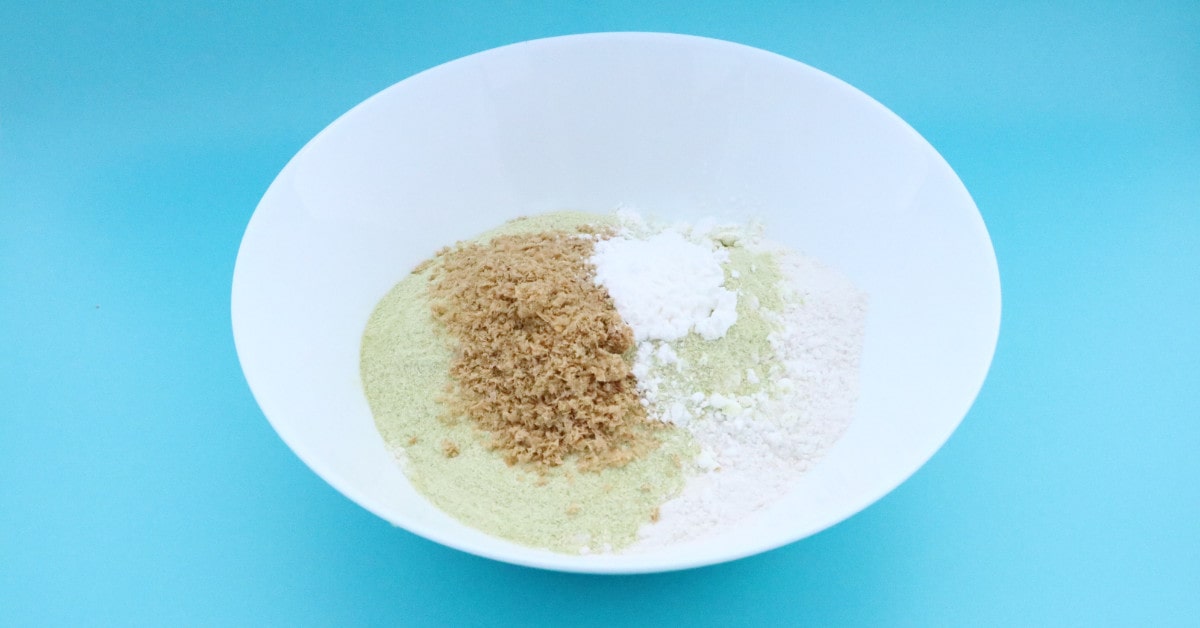 pancake con farina di piselli