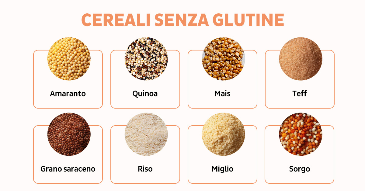 Cereali senza glutine