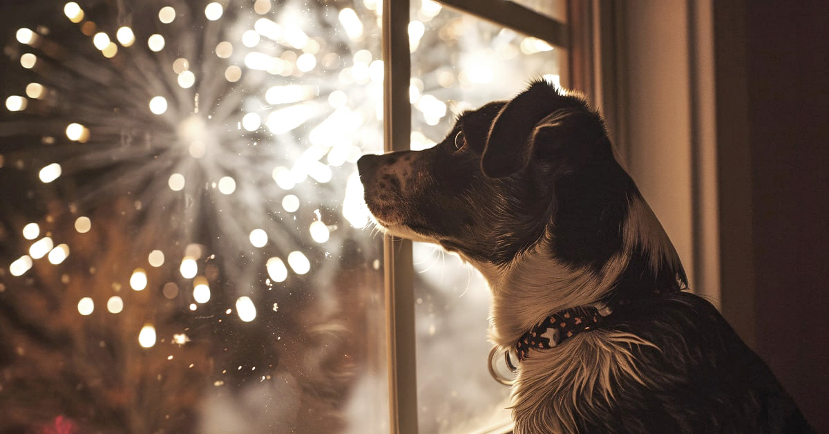 cane che ha paura dei botti di capodanno e come gestiirlo