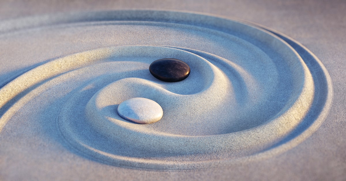 Concetto di yin e yang