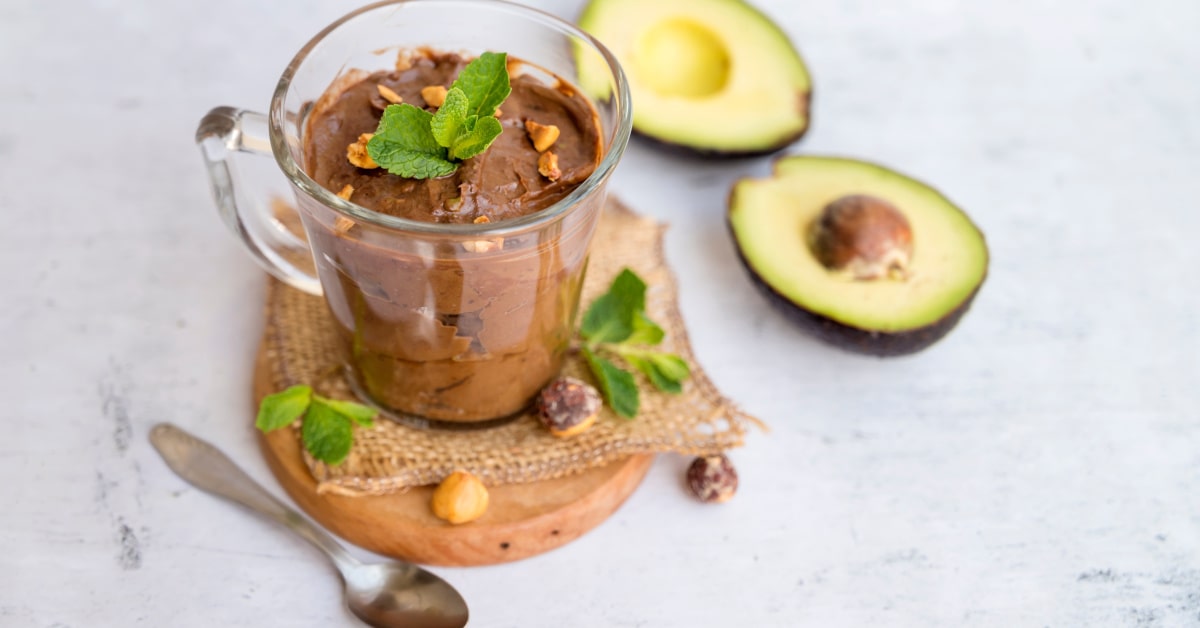 Mousse al cioccolato cruda 