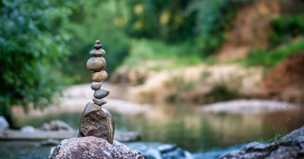 L'equilibrio è una componente fondamentale della meditazione