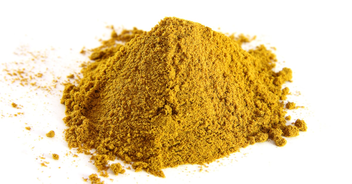 Polvere al curry con cumino