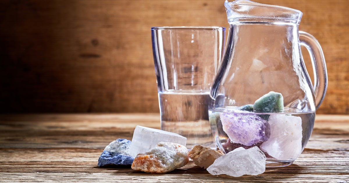 Acqua cristallina; metodo di Ildegarda di Bingen