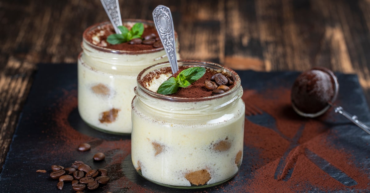 Crema di ricotta e caff&egrave;